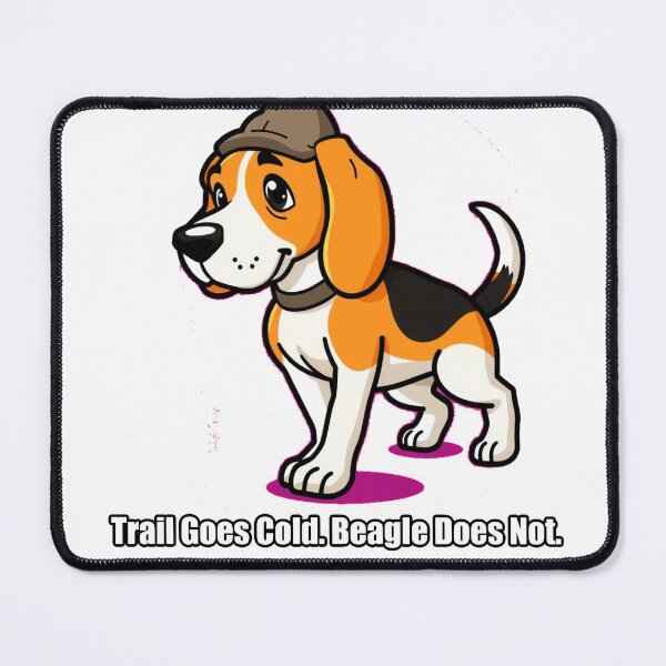 Item preview, Beagle - Trail Goes Cold Beagle Does Not - Funny Beagle Gift designed and sold by pawdrops.
