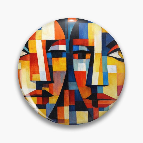 Item preview, Geometric Faces in Dialogue designed and sold by Sigtrix.