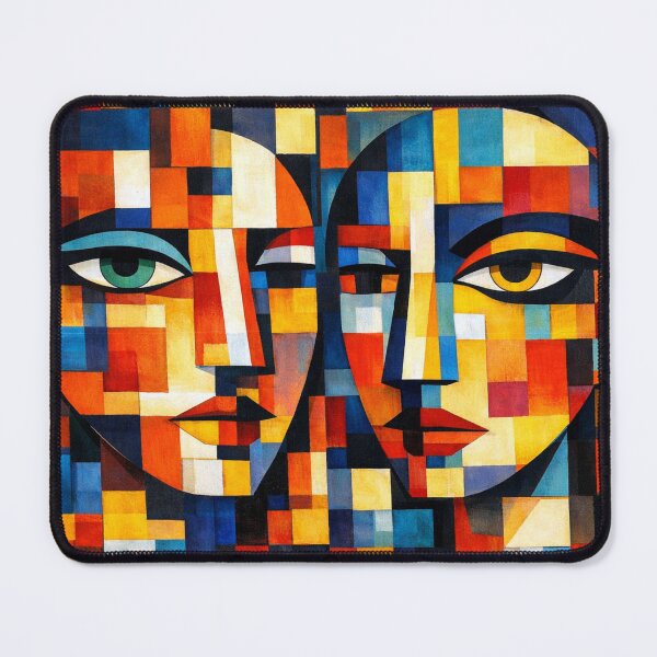Item preview, Geometric Faces in Dialogue designed and sold by Sigtrix.