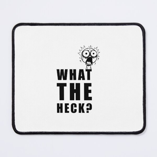 Item preview, What The Heck Shirt, Funny Shocked Face Meme Tee, WTF Reaction T-Shirt, Sarcastic Humor Graphic Shirt, Funny Expression Gift, Minimal Meme Apparel designed and sold by KAYJAY DESIGNS.