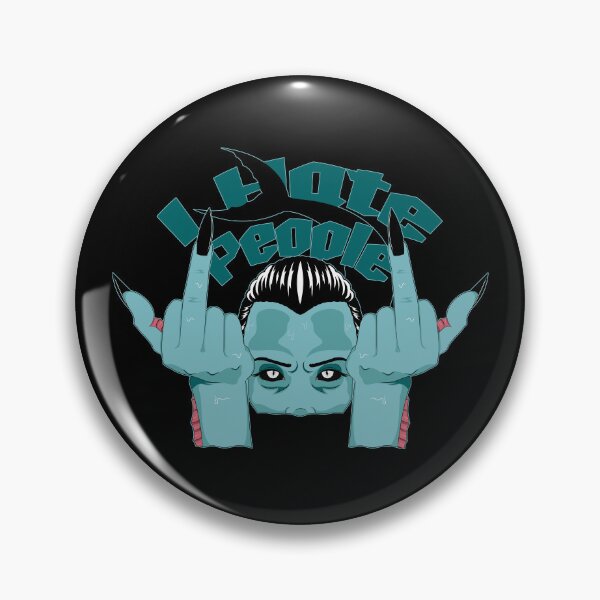 Item preview, I Hate People | Siren gives the world the middle finger designed and sold by ProdbyNiECO.