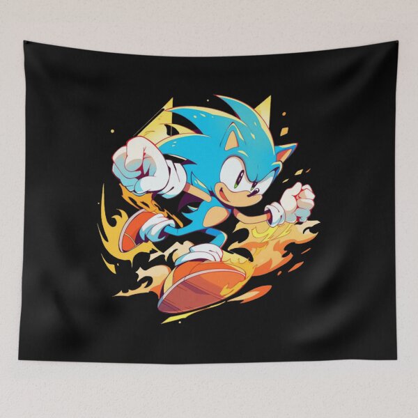 Aperçu de l'œuvre Art - Dessin animé classique de Sonic créée et vendue par JohnyOcon02.
