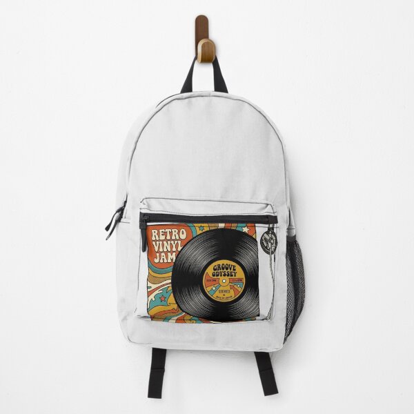 Item preview, "Retro Vinyl Jam 70s Groovy Music Aesthetic" designed and sold by Malalese.