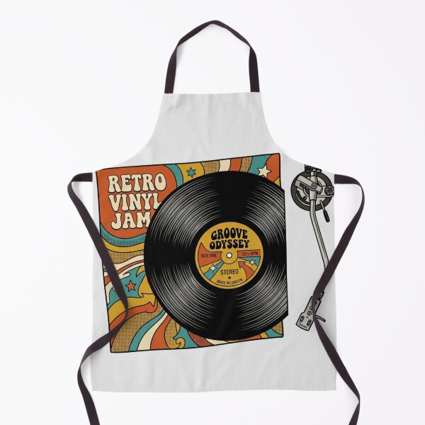 Item preview, "Retro Vinyl Jam 70s Groovy Music Aesthetic" designed and sold by Malalese.