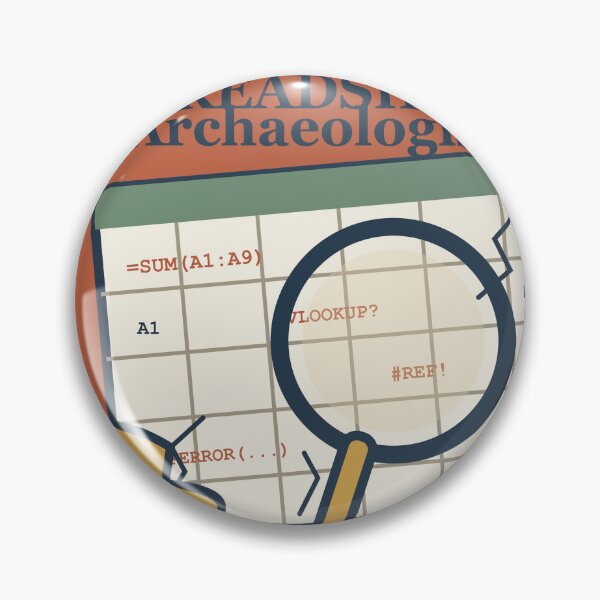 Item preview, Spreadsheet Archaeologist – Funny Data Explorer Design designed and sold by FlamoArt.