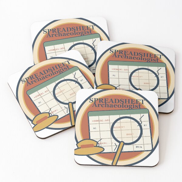 Item preview, Spreadsheet Archaeologist – Funny Data Explorer Design designed and sold by FlamoArt.