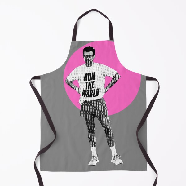 Item preview, Run The World Retro Halftone Pop Art Graphic designed and sold by eMKa82.