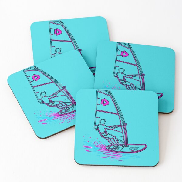 Item preview, Windsurfing Vintage Sunset designed and sold by Mattigiov.