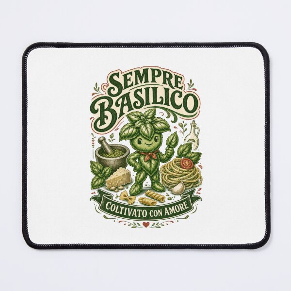 Item preview, Sempre Basilico Italian Basil Pesto Pasta Cook designed and sold by AntiqueImages.