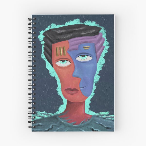 Item preview, Alien No.13 – Cosmic Healer | Cubist Sci-Fi Portrait designed and sold by aekritdeach.