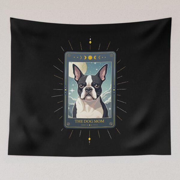 Item preview, Funny Boston Terrier Tarot Card Dog Mothers Day Mom designed and sold by rafaeltto.