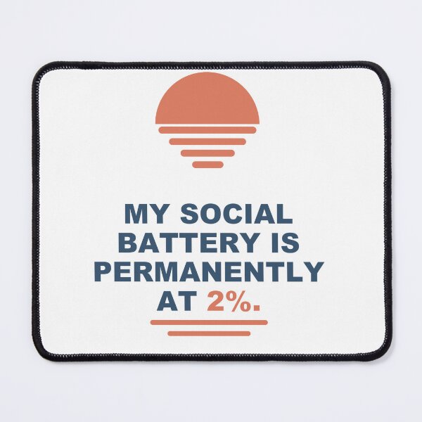 Item preview, Social Battery Poster - Light Edition designed and sold by Harlo.co.