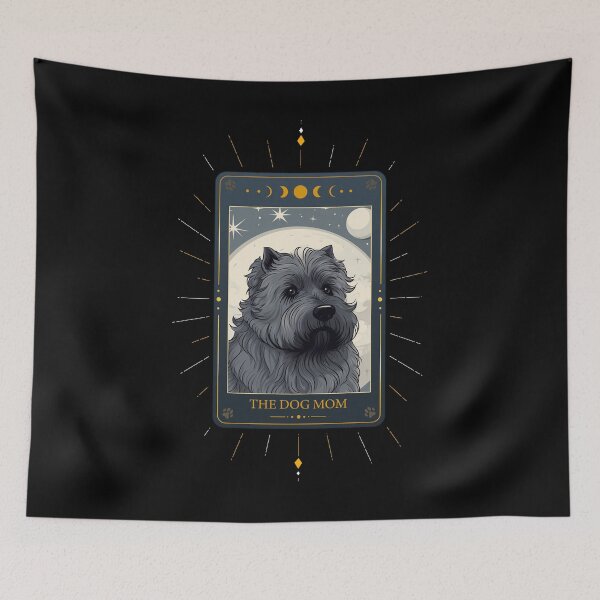 Item preview, Funny Bouvier Des Flandres Tarot Card Dog Mothers Day Mom designed and sold by rafaeltto.