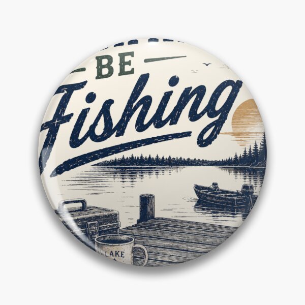Item preview, I'd Rather Be Fishing Lake Dock Adventure Design designed and sold by TeeVerse27.