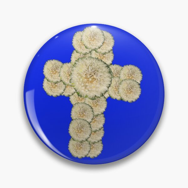 Item preview, dandelion wish cross designed and sold by gracehopelove.