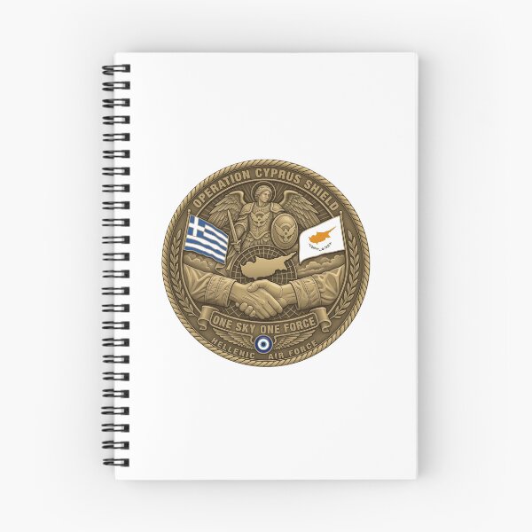 Item preview, Hellenic Air Force: Operation Cyprus Shield Emblem designed and sold by CharlieDesings.