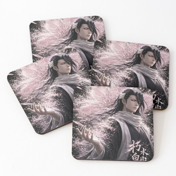 Item preview, Byakuya Kuchiki Bleach Thousand-Year Blood War | Elegant Anime Art with Sakura Energy designed and sold by Dyan4.