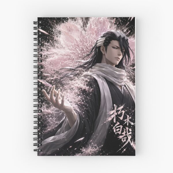 Item preview, Byakuya Kuchiki Bleach Thousand-Year Blood War | Elegant Anime Art with Sakura Energy designed and sold by Dyan4.