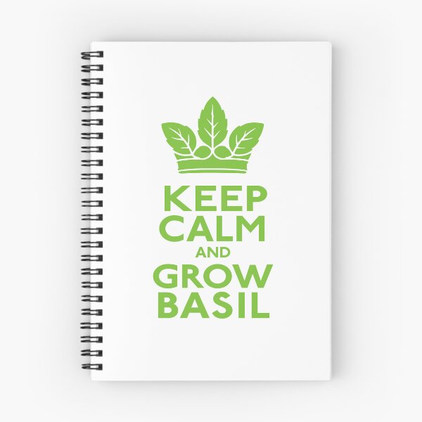 Item preview, Keep Calm and Grow Basil Herb Gardener designed and sold by AntiqueImages.