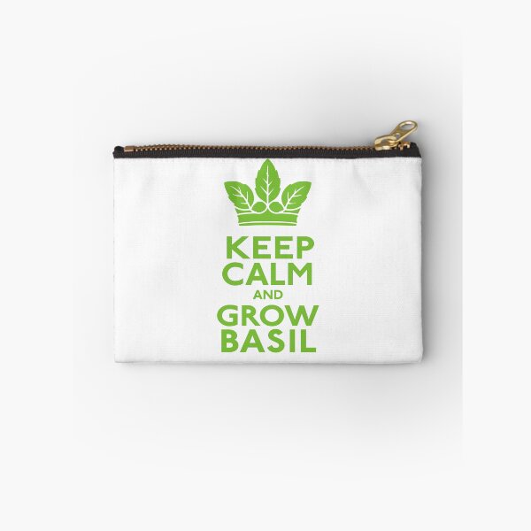 Item preview, Keep Calm and Grow Basil Herb Gardener designed and sold by AntiqueImages.