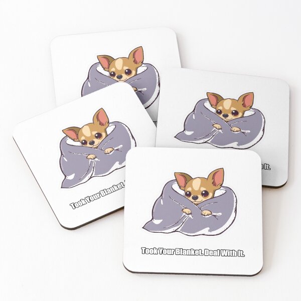 Aperçu de l'œuvre Chihuahua - Took Your Blanket Deal With It - Funny Chihuahua Gift créée et vendue par pawdrops.