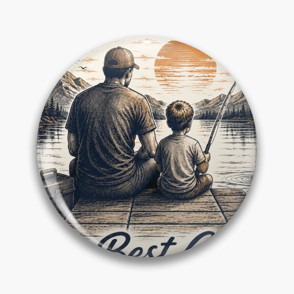 Item preview, Reel Cool Dad Fishing Family Memory Design designed and sold by TeeVerse27.