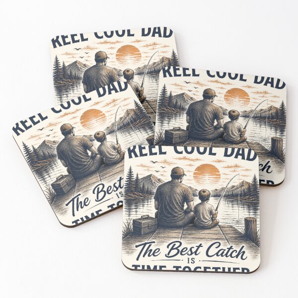 Item preview, Reel Cool Dad Fishing Family Memory Design designed and sold by TeeVerse27.