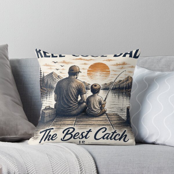 Item preview, Reel Cool Dad Fishing Family Memory Design designed and sold by TeeVerse27.