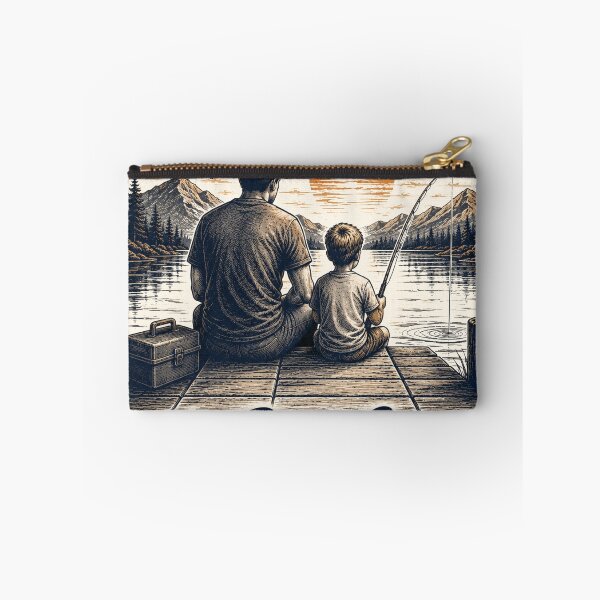 Item preview, Reel Cool Dad Fishing Family Memory Design designed and sold by TeeVerse27.
