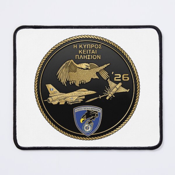 Item preview, Hellenic Tactical Air Force Command: Cyprus Sovereignty Commemorative Patch designed and sold by CharlieDesings.