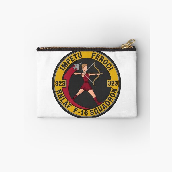 Item preview, Royal Netherlands Air Force: 323 Squadron "Impetu Feroci" Commemorative Patch designed and sold by CharlieDesings.