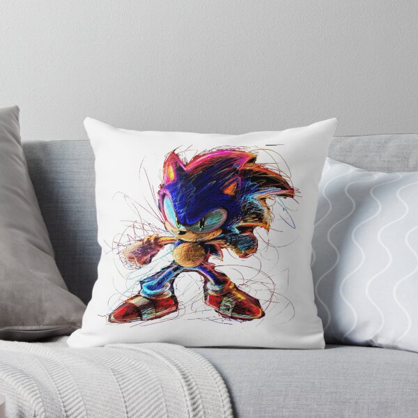 Aperçu de l'œuvre Art - Dessin animé classique de Sonic créée et vendue par JohnyOcon02.