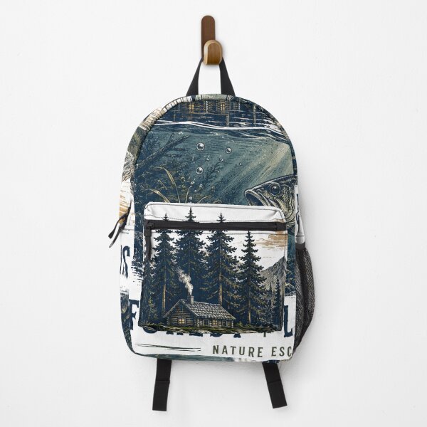 Item preview, Forest Lake Fishing Wilderness Nature Escape designed and sold by TeeVerse27.