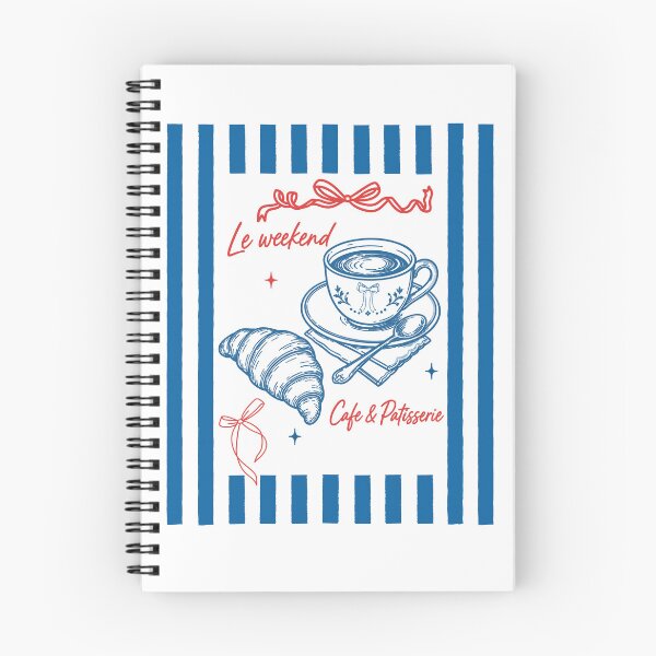 Item preview, Weekend Coffee Croissants And A Little Parisian Calm designed and sold by FreshVibe Prints.
