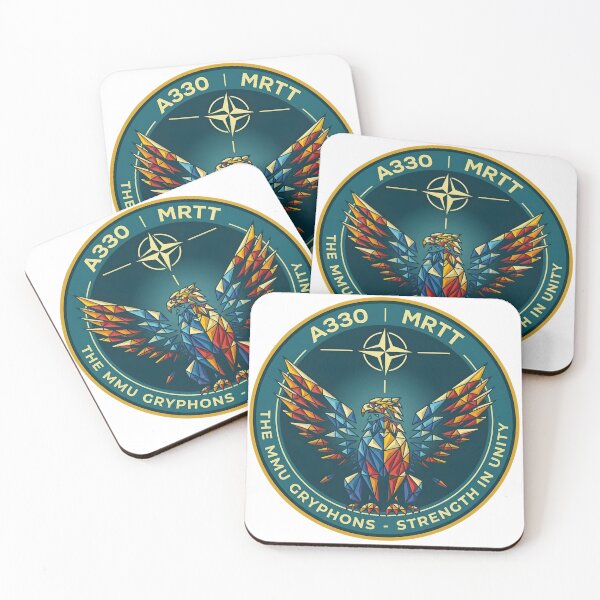 Item preview, NATO Multinational MRTT Fleet: The MMU Gryphons Commemorative Patch designed and sold by CharlieDesings.