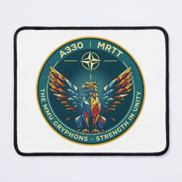 Item preview, NATO Multinational MRTT Fleet: The MMU Gryphons Commemorative Patch designed and sold by CharlieDesings.