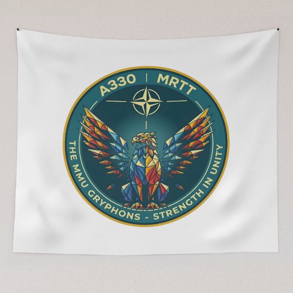 Item preview, NATO Multinational MRTT Fleet: The MMU Gryphons Commemorative Patch designed and sold by CharlieDesings.