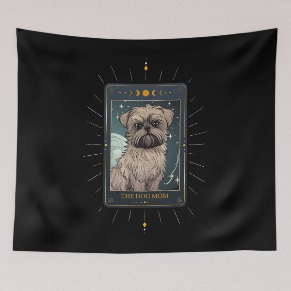 Item preview, Funny Brussels Griffon Tarot Card Dog Mothers Day Mom designed and sold by rafaeltto.