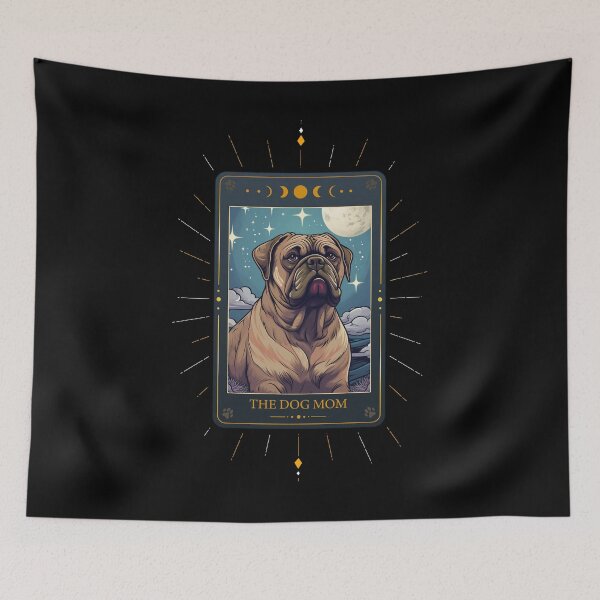 Item preview, Funny Bull Mastiff Tarot Card Dog Mothers Day Mom designed and sold by rafaeltto.