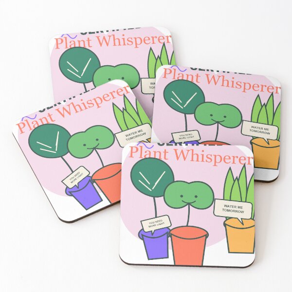 Item preview, Certified Plant Whisperer – Funny Houseplant Lover Design designed and sold by FlamoArt.