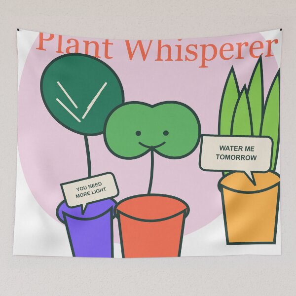 Item preview, Certified Plant Whisperer – Funny Houseplant Lover Design designed and sold by FlamoArt.