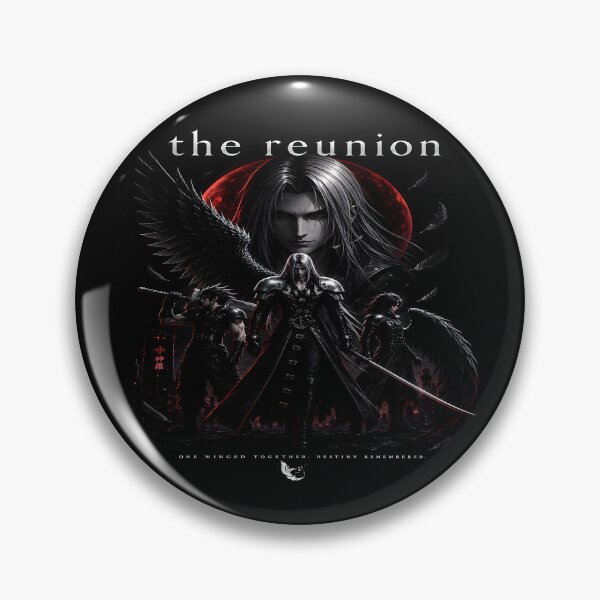 Item preview, Sephiroth -The Reunion -One Winged Angel- Final Fantasy VII -Epic Dark Fantasy Aesthetic Design designed and sold by Trinidesigns123.