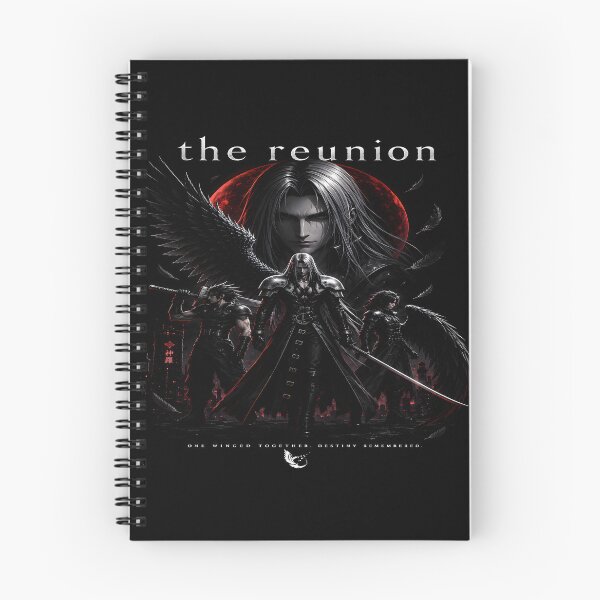 Item preview, Sephiroth -The Reunion -One Winged Angel- Final Fantasy VII -Epic Dark Fantasy Aesthetic Design designed and sold by Trinidesigns123.