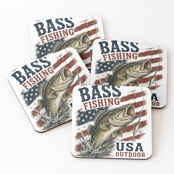Item preview, Bass Fishing USA Outdoor Angler Adventure designed and sold by TeeVerse27.
