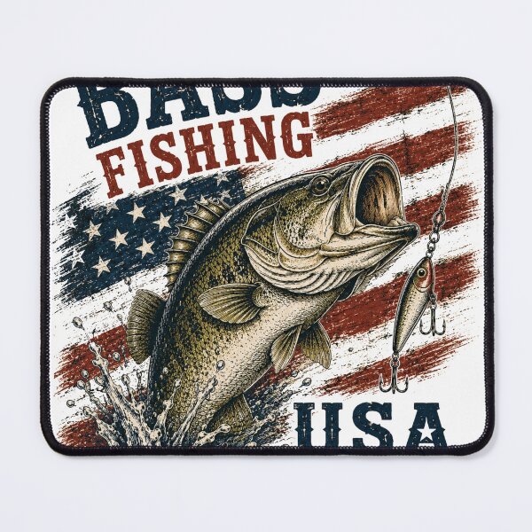 Item preview, Bass Fishing USA Outdoor Angler Adventure designed and sold by TeeVerse27.