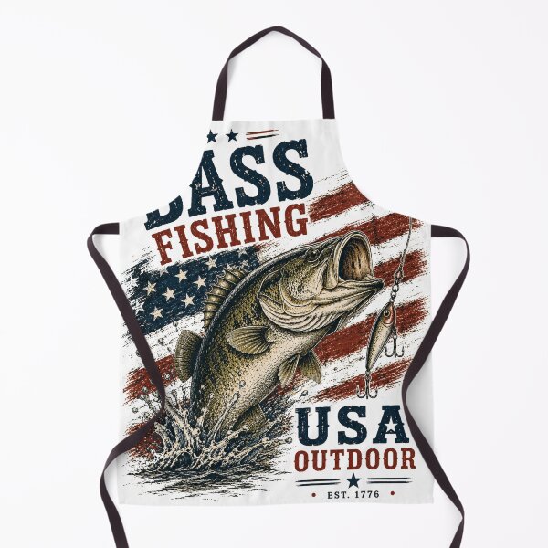 Item preview, Bass Fishing USA Outdoor Angler Adventure designed and sold by TeeVerse27.
