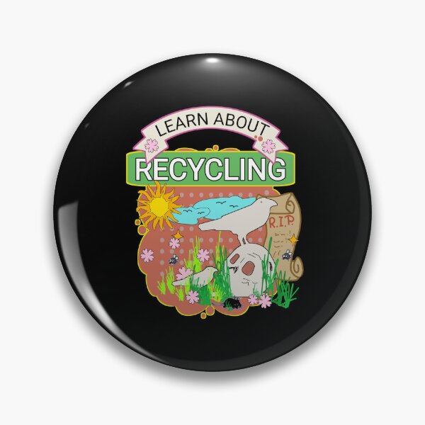 Item preview, Discover the fun, nostalgic and cool urban flair of recycling designed and sold by vibeno1.