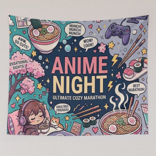 Item preview, AnimeNight designed and sold by DraysDesigns.
