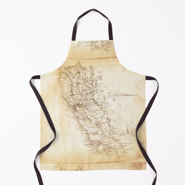 Item preview, Vintage antique California Map designed and sold by WanderingLife.