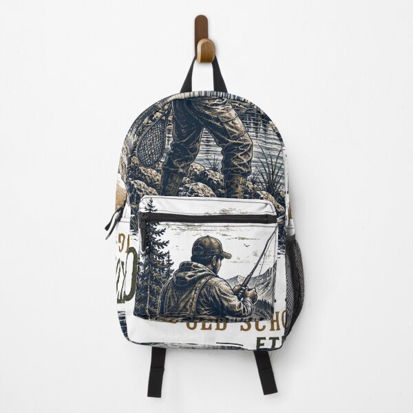Item preview, Outdoor Adventure Old School Fishing Wilderness designed and sold by TeeVerse27.